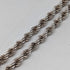 英国ヴィンテージ 純銀製 ツイストチェーン ネックレス63cm International Bulleton&Metal Brokers